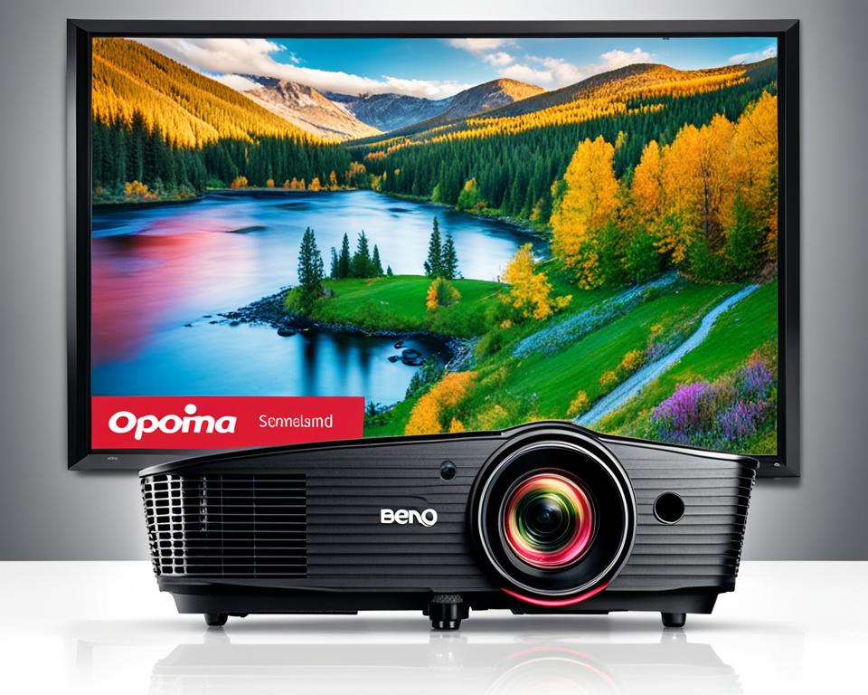 benq-or-optoma projector for gaming